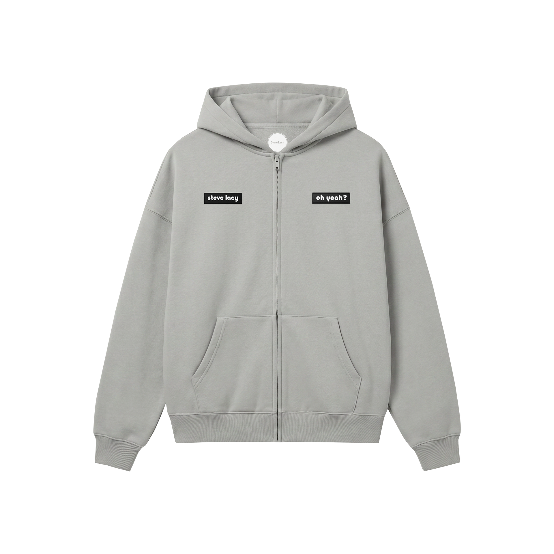 Double Label Zip Hoodie – Steve Lacy Online Store