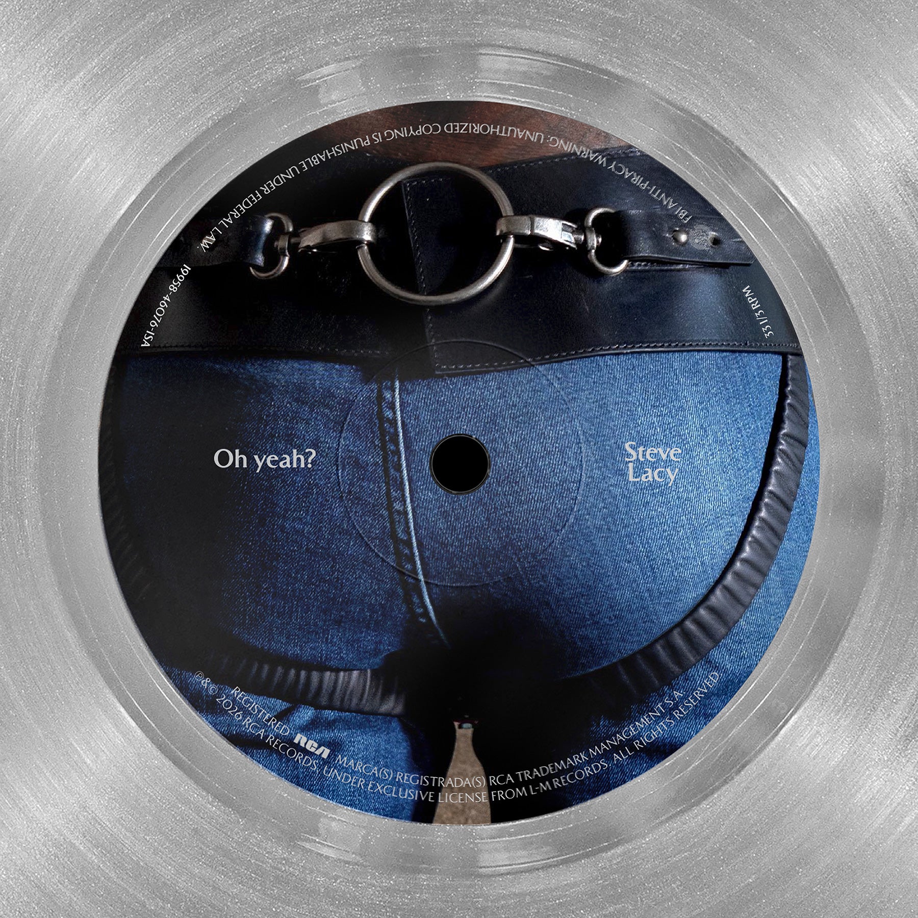 Oh yeah? Vinyl – Steve Lacy Online Store