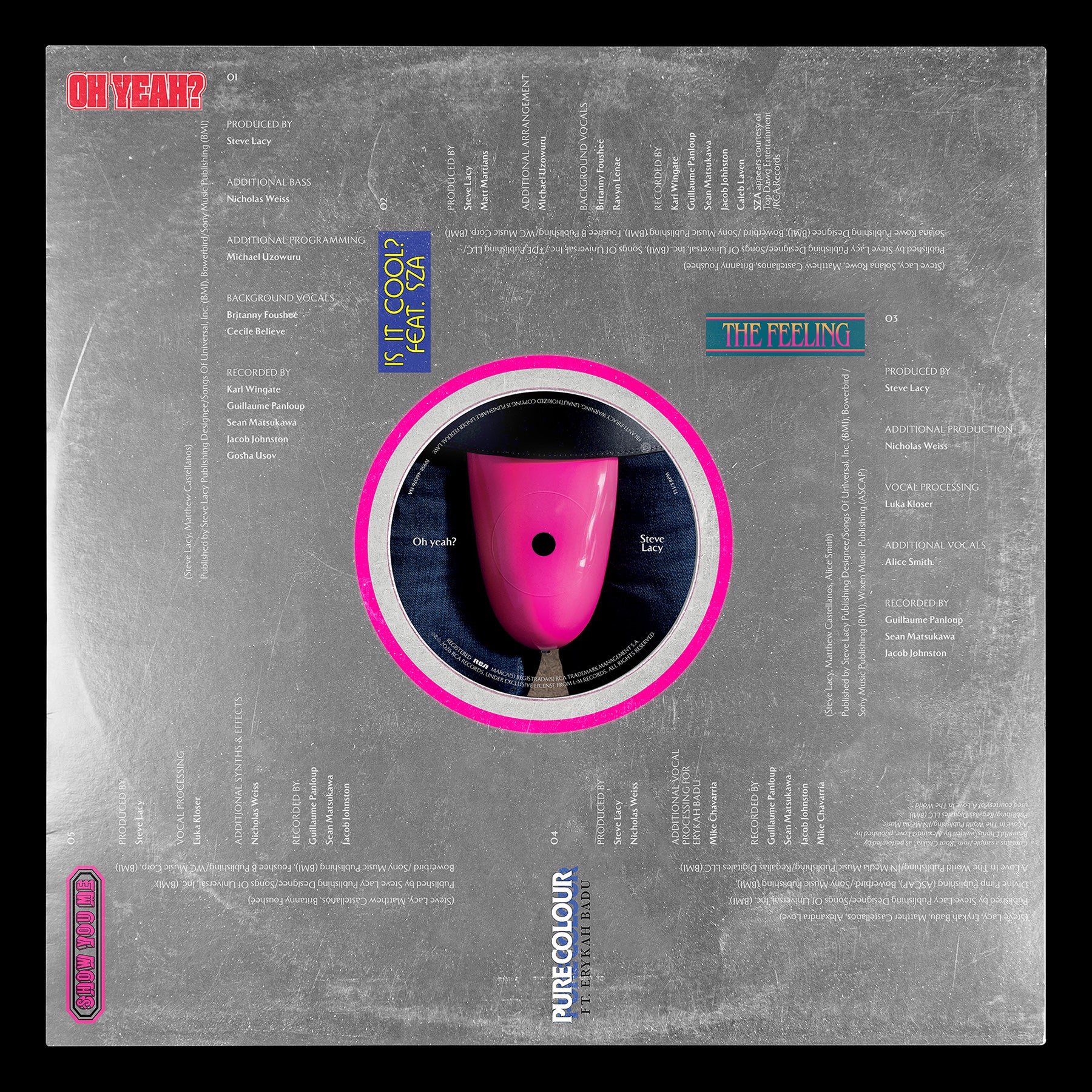 Oh yeah? Vinyl – Steve Lacy Online Store